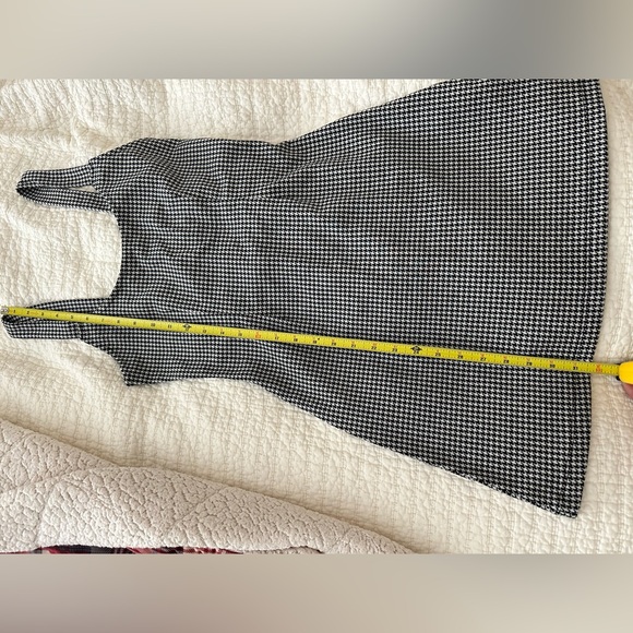 NWT FOREVER 21 Bodycon Dress Black/white Houndstooth - Picture 6 of 8